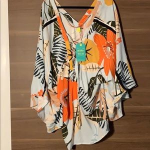 Never used floral Summer mini dress by Farm